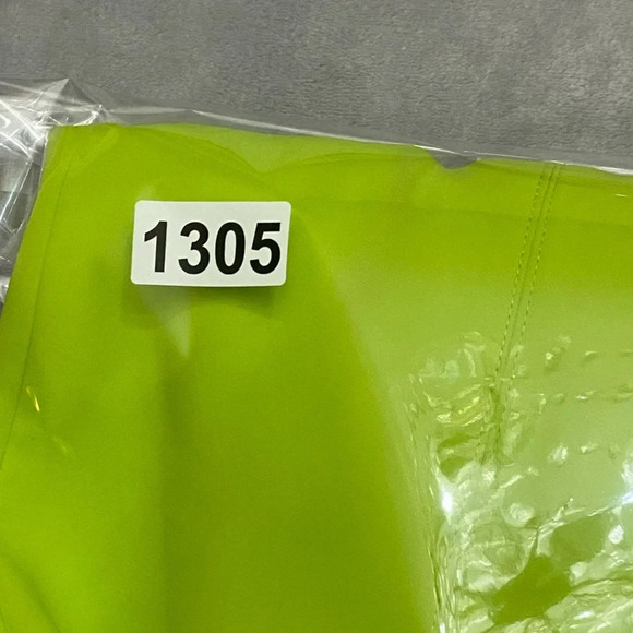 Meshki Maci Crepe Mini Dress Lime Green 21305 - Picture 9 of 9